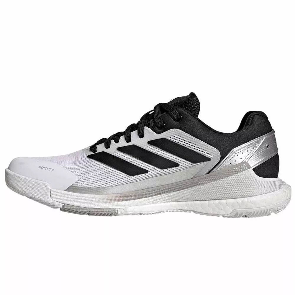 Adidas Crazyquick Boost padelschoenen wit / zwart