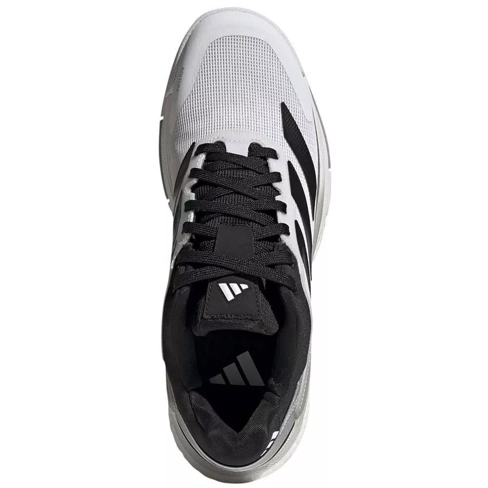 Adidas Crazyquick Boost padelschoenen wit / zwart