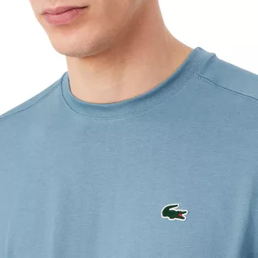 Lacoste Sport Ultra Dry katoenen T-shirt blauw