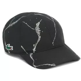 Lacoste Tennis reflecterende pet zwart