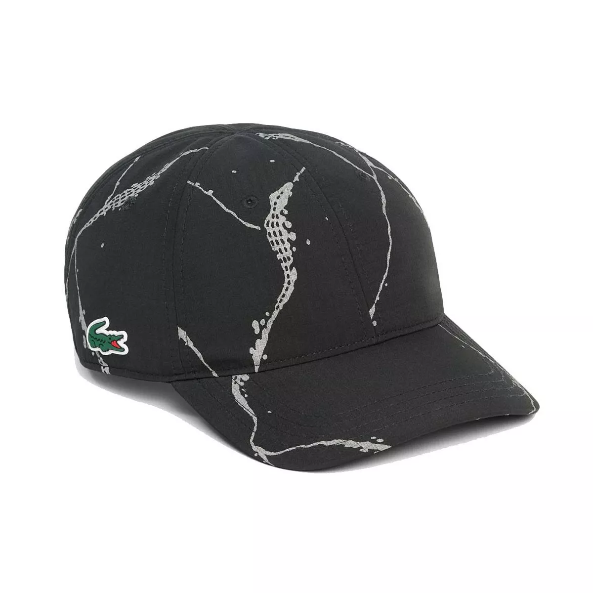 Lacoste Tennis reflecterende pet zwart