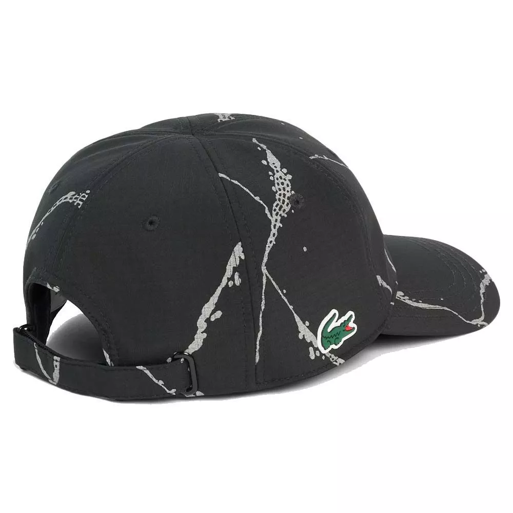 Lacoste Tennis reflecterende pet zwart
