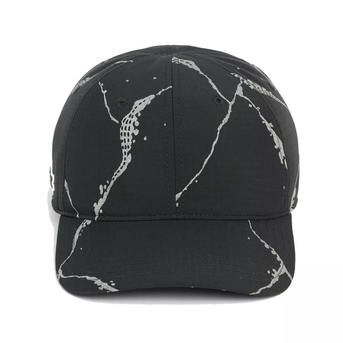 Lacoste Tennis reflecterende pet zwart