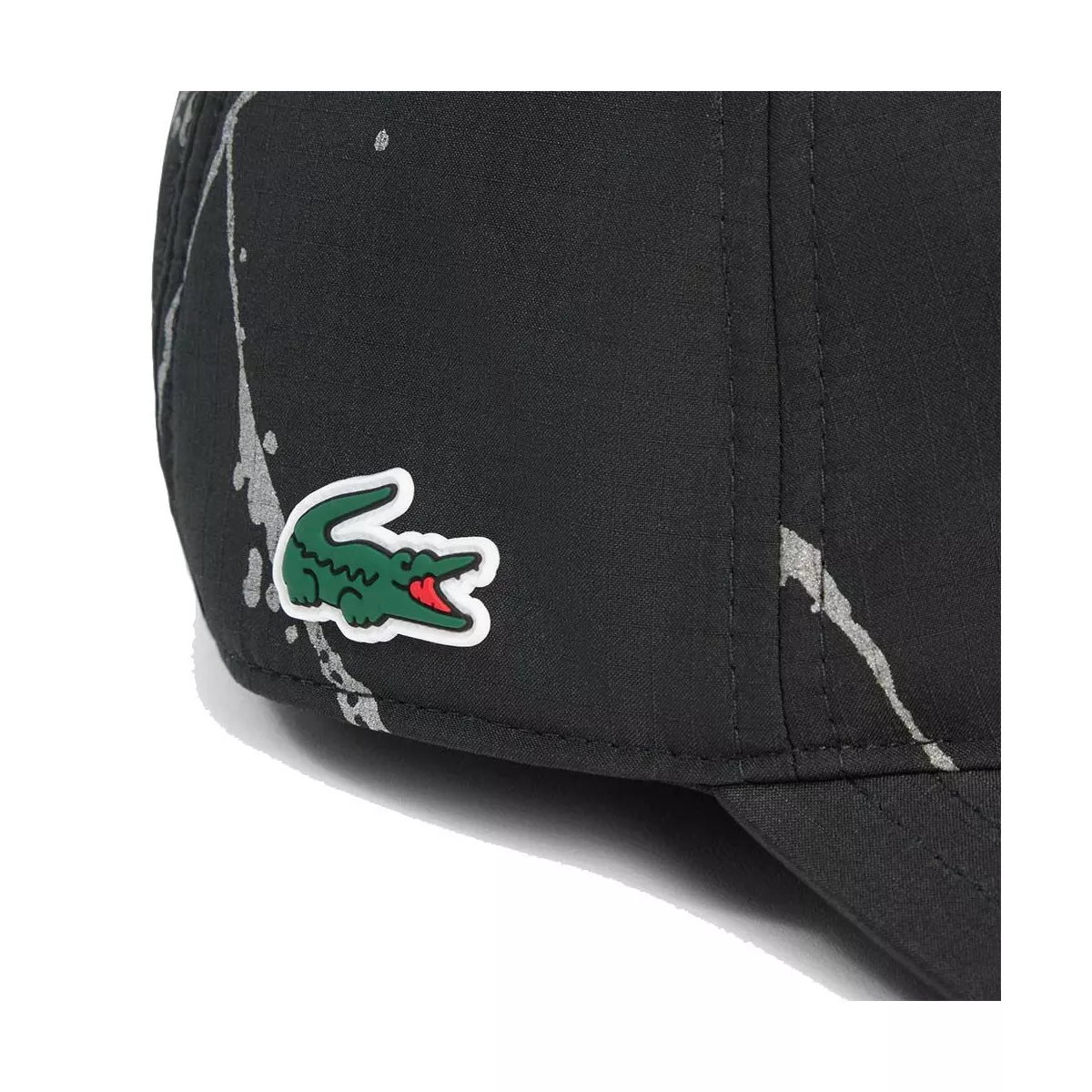 Lacoste Tennis reflecterende pet zwart