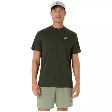 Asics Court SS T-shirt kakigroen