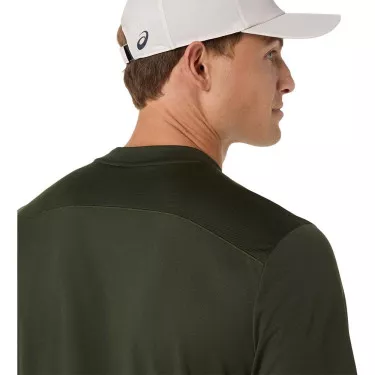Asics Court SS T-shirt kakigroen