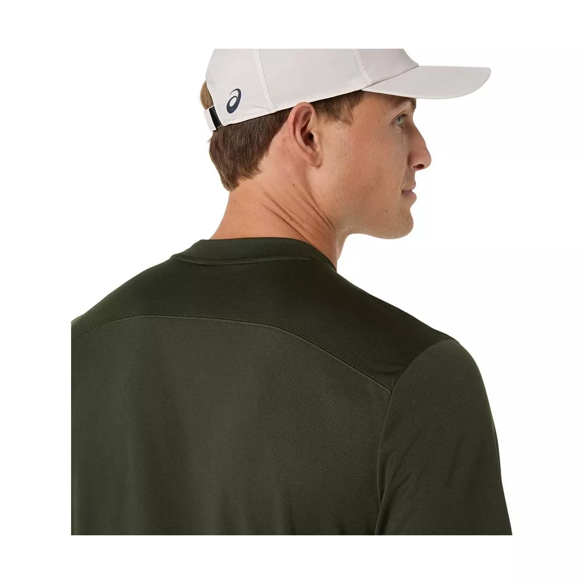 Asics Court SS T-shirt kakigroen