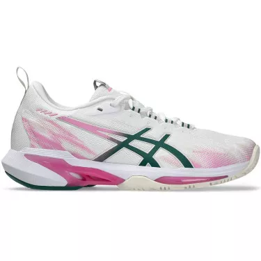 Asics Sonicsmash FF padelschoenen dames wit / roze