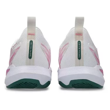 Asics Sonicsmash FF padelschoenen dames wit / roze