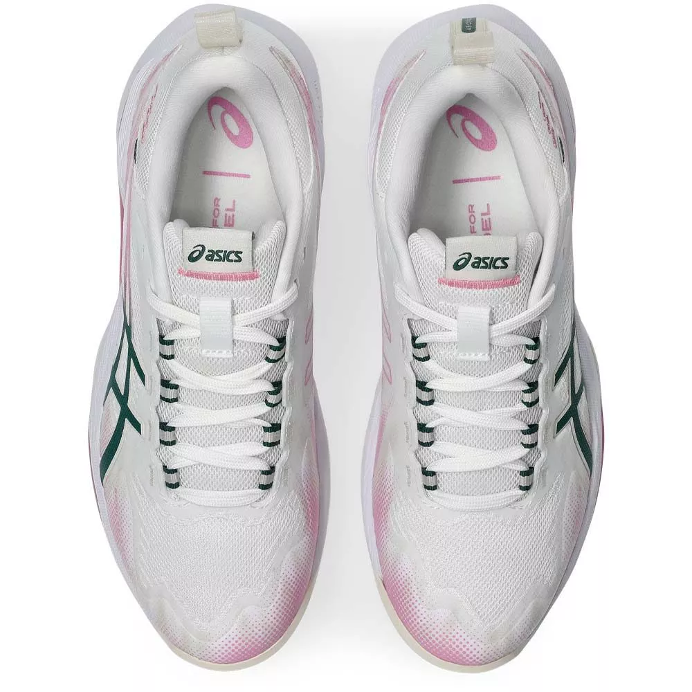 Asics Sonicsmash FF padelschoenen dames wit / roze