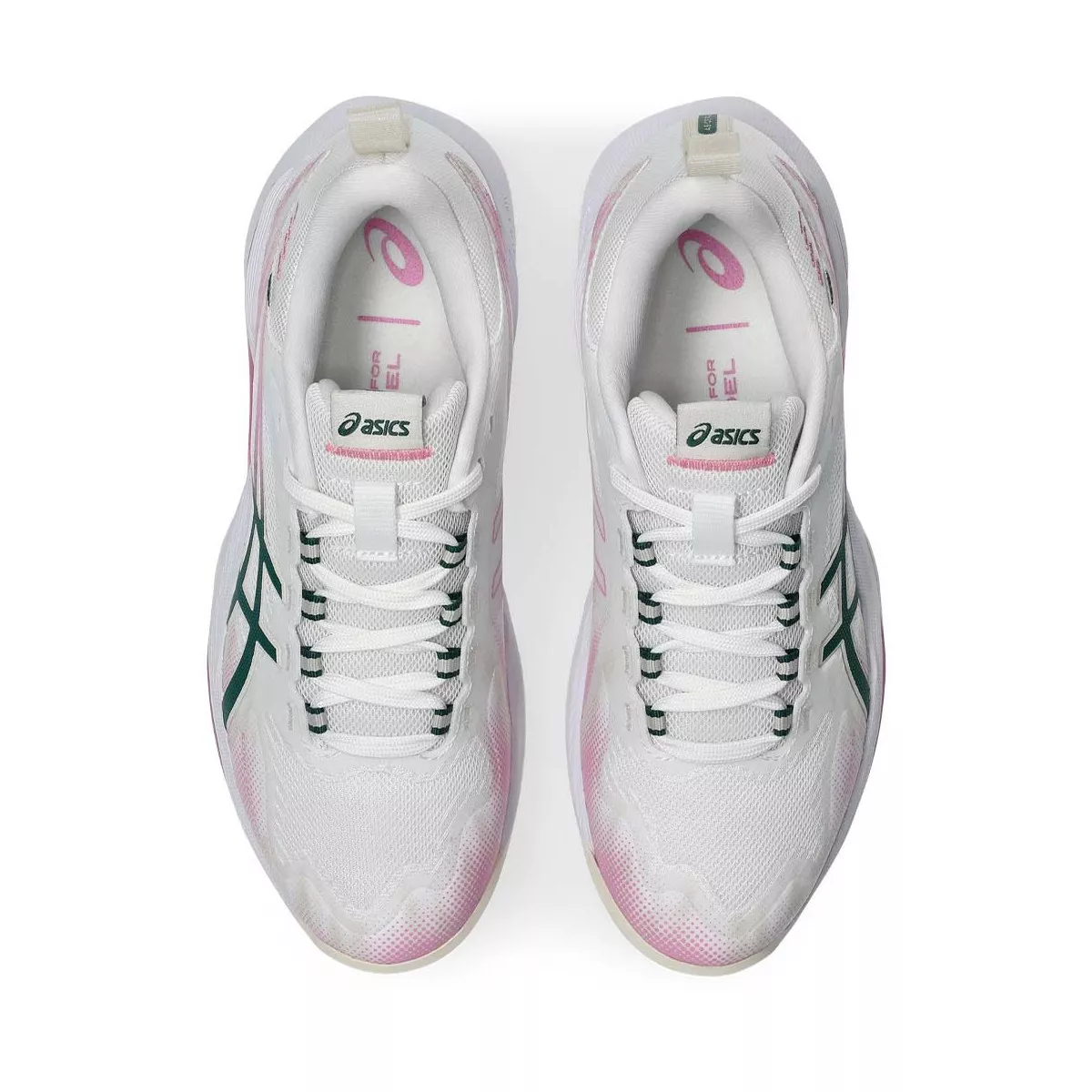 Asics Sonicsmash FF padelschoenen dames wit / roze