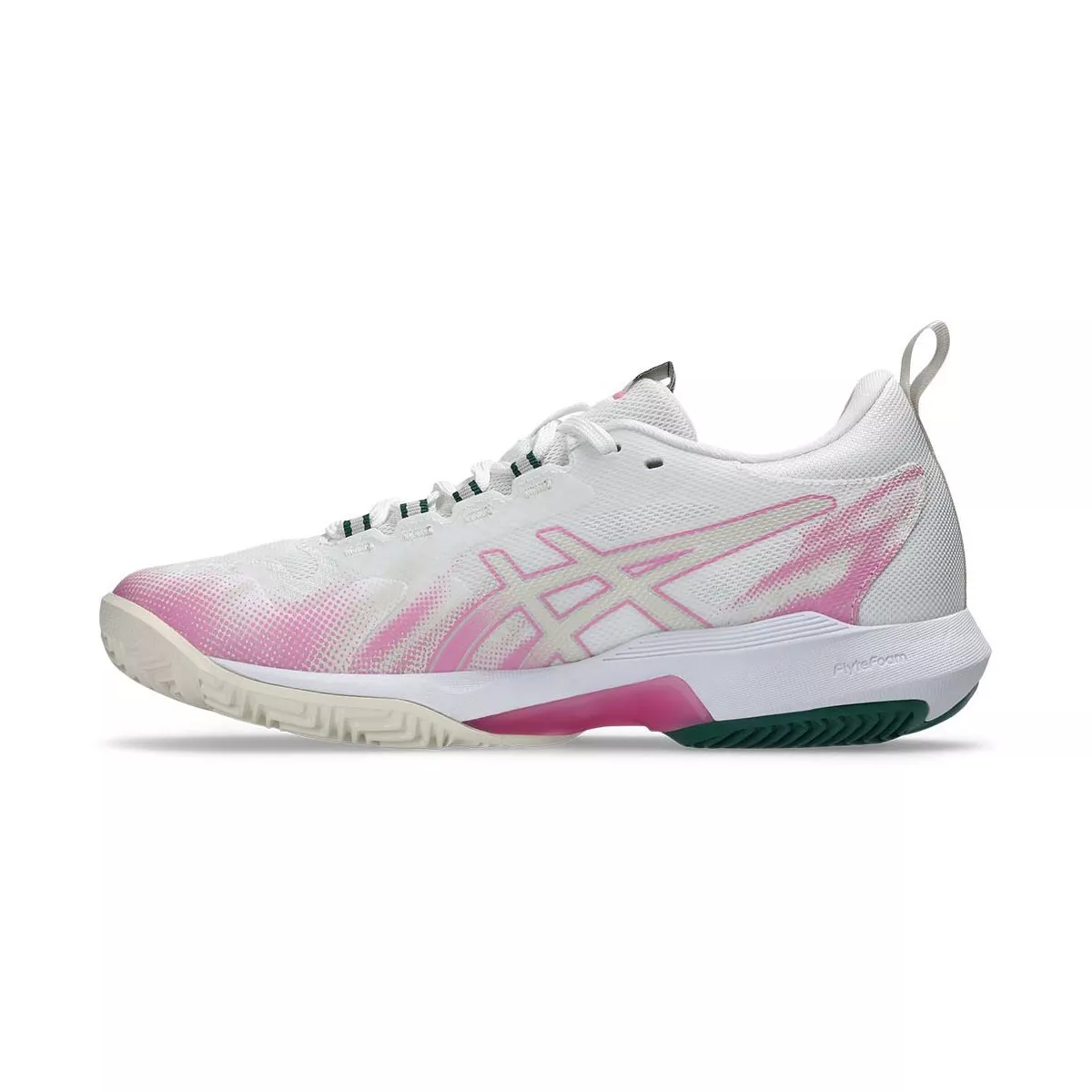 Asics Sonicsmash FF padelschoenen dames wit / roze