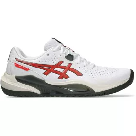 Asics Gel Challenger 15 tennisschoenen wit / rood / zwart