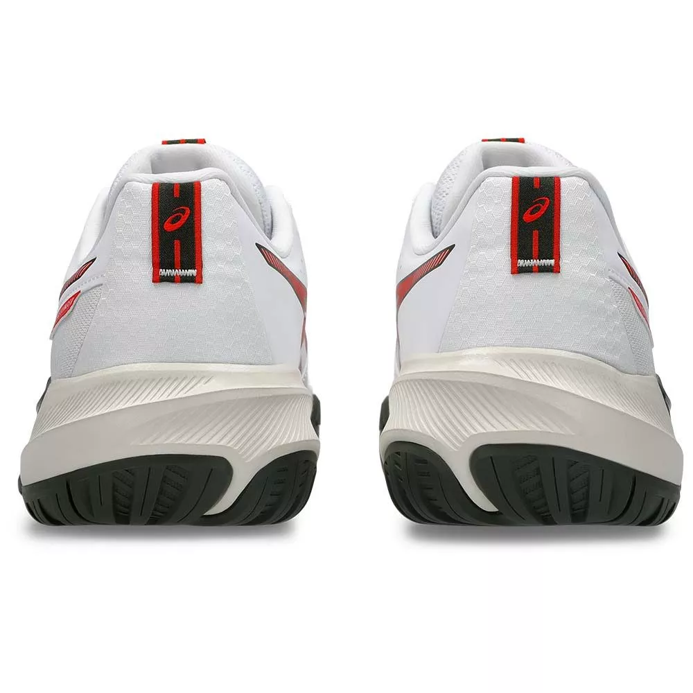 Asics Gel Challenger 15 tennisschoenen wit / rood / zwart