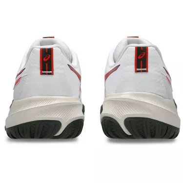Asics Gel Challenger 15 tennisschoenen wit / rood / zwart