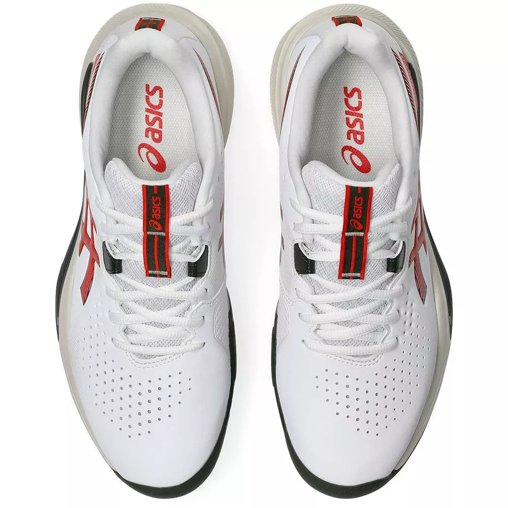 Asics Gel Challenger 15 tennisschoenen wit / rood / zwart
