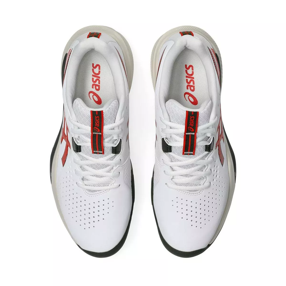 Asics Gel Challenger 15 tennisschoenen wit / rood / zwart