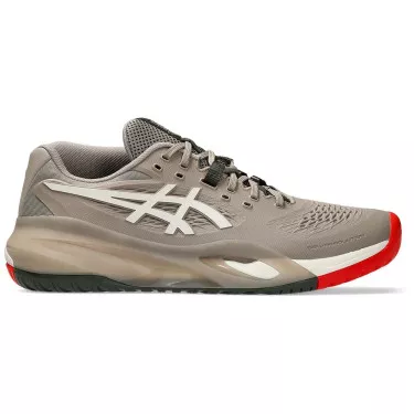 Asics Gel Resolution X tennisschoenen grijs taupe