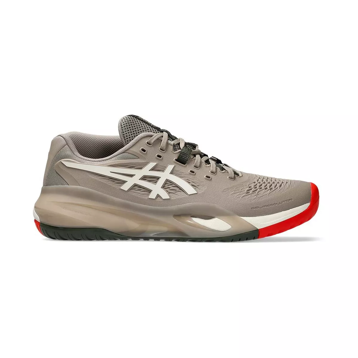 Asics Gel Resolution X tennisschoenen grijs taupe