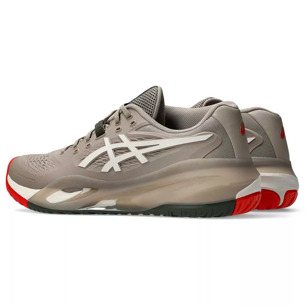 Asics Gel Resolution X tennisschoenen grijs taupe