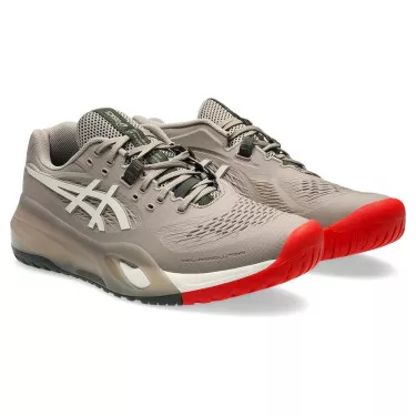 Asics Gel Resolution X tennisschoenen grijs taupe