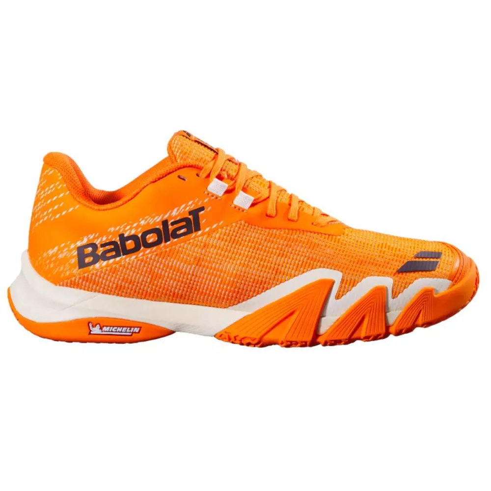 Babolat Jet Viva Padel Schoenen Oranje / Cr&egrave;me