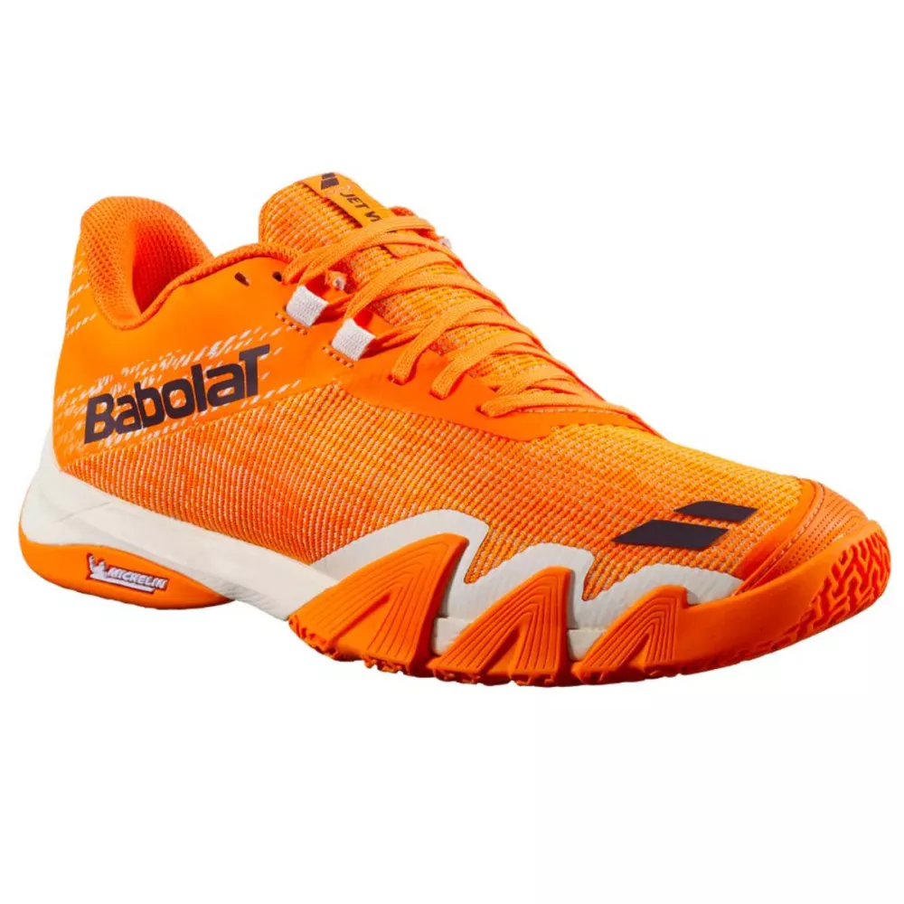 Babolat Jet Viva Padel Schoenen Oranje / Cr&egrave;me