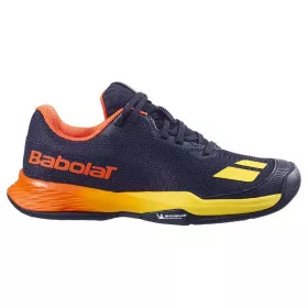 Babolat Jet Mach 3 Junior AC Tennisschoenen Zwart / Sunset