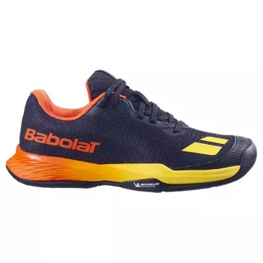Babolat Jet Mach 3 Junior AC Tennisschoenen Zwart / Sunset