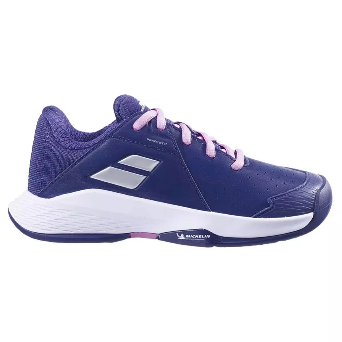 Babolat Propulse Junior 3 AC Meisjes Tennisschoenen Paars / Zilver