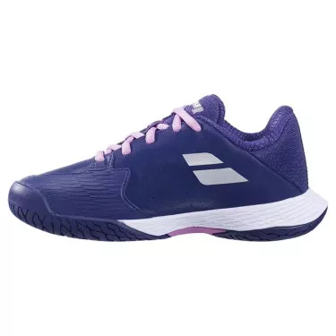 Babolat Propulse Junior 3 AC Meisjes Tennisschoenen Paars / Zilver