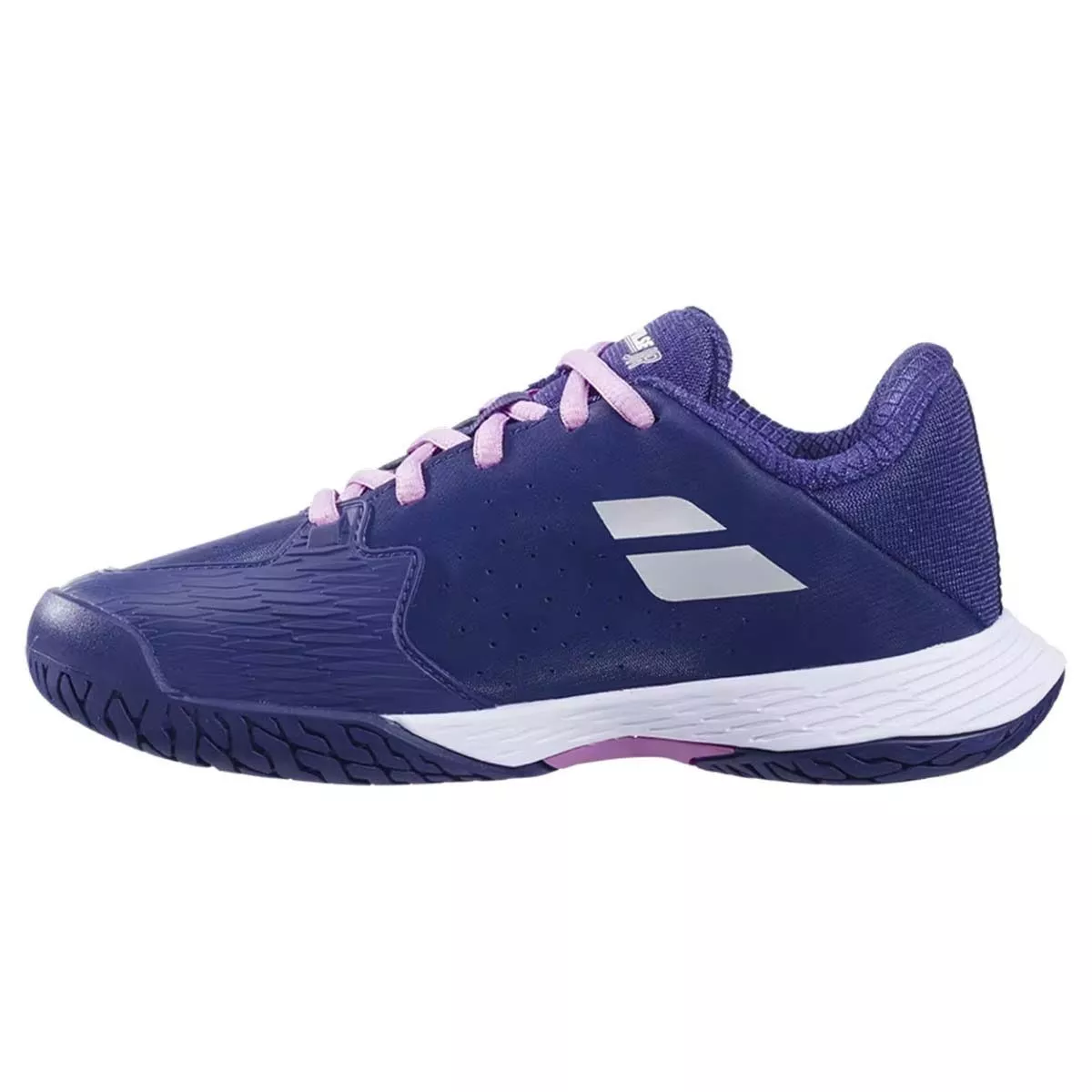 Babolat Propulse Junior 3 AC Meisjes Tennisschoenen Paars / Zilver