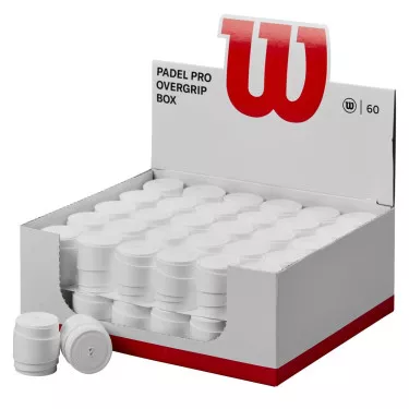 Wilson Padel Pro Overgrip wit 60-pack
