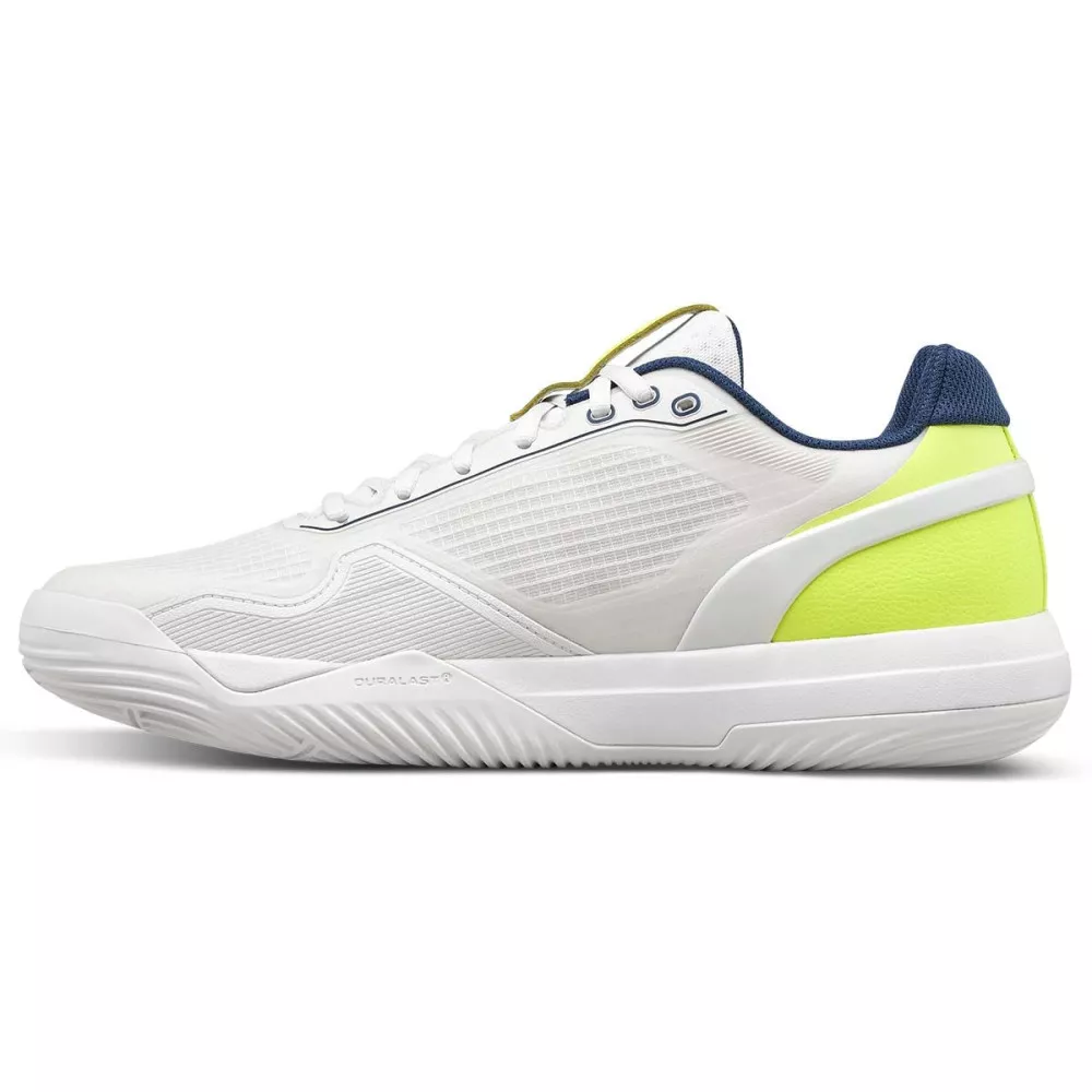 Wilson Rush Pro 5 padelschoenen wit / geel