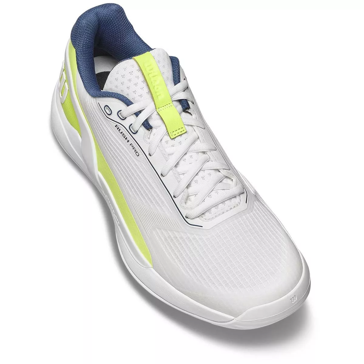 Wilson Rush Pro 5 padelschoenen wit / geel