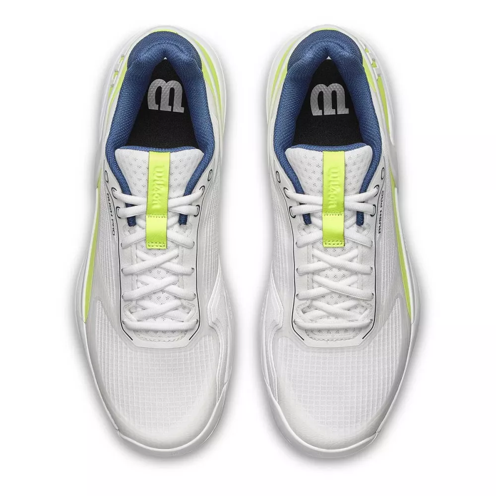 Wilson Rush Pro 5 padelschoenen wit / geel