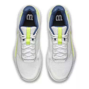 Wilson Rush Pro 5 padelschoenen wit / geel