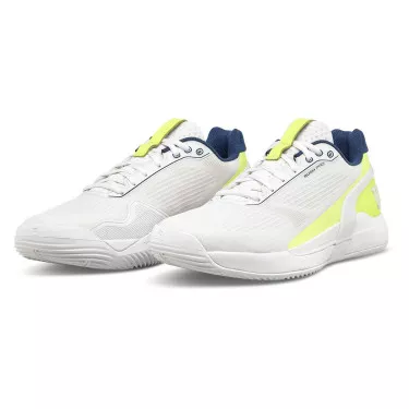 Wilson Rush Pro 5 padelschoenen wit / geel