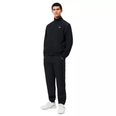 Lacoste Tennis x Novak Djokovic Trainingspak Zwart / Grijs