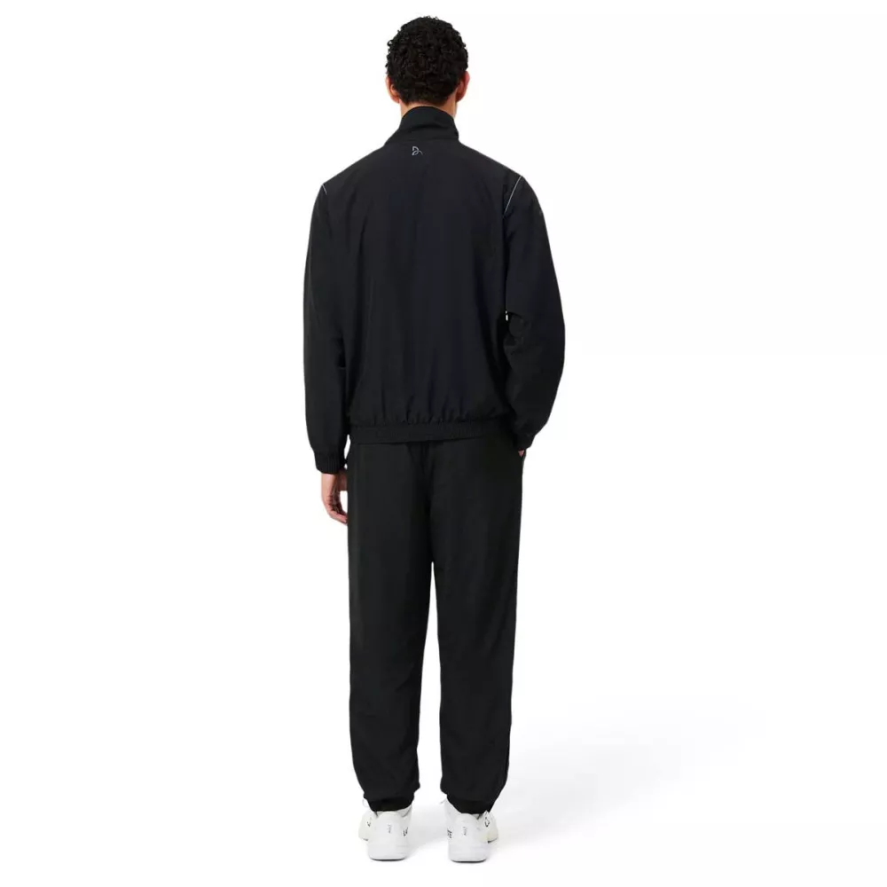 Lacoste Tennis x Novak Djokovic Trainingspak Zwart / Grijs