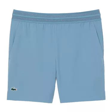 Lacoste Tennis Ultra Dry Reflecterende Short Blauw Grijs