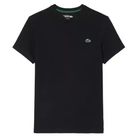 Lacoste Sport Ultra Dry Grafisch T-Shirt Zwart / Grijs
