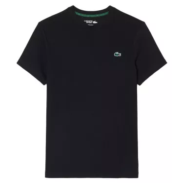 Lacoste Sport Ultra Dry Grafisch T-Shirt Zwart / Grijs