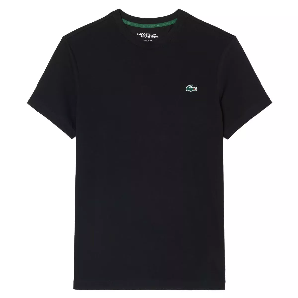 Lacoste Sport Ultra Dry Grafisch T-Shirt Zwart / Grijs