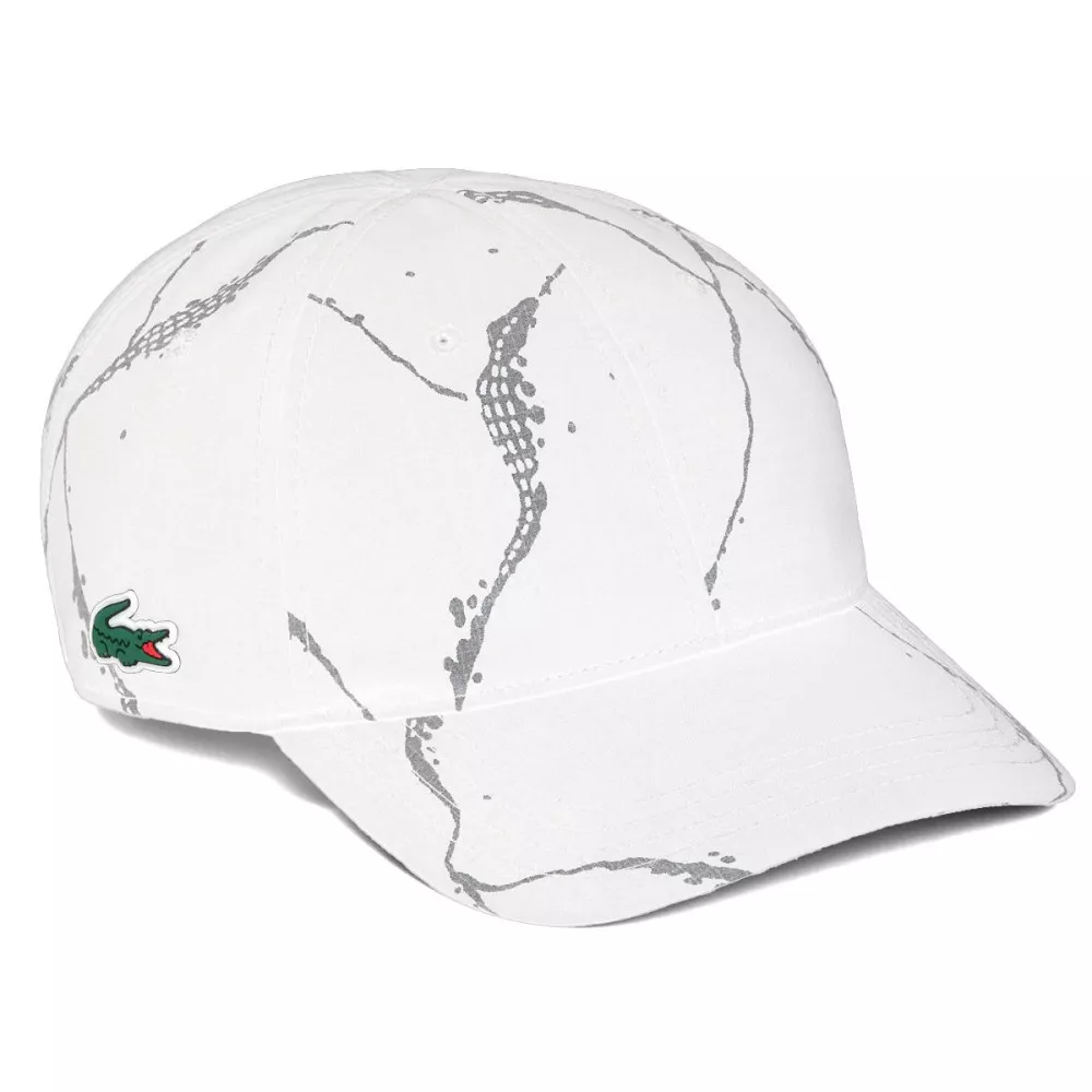 Lacoste Tennis Reflecterende Pet Wit