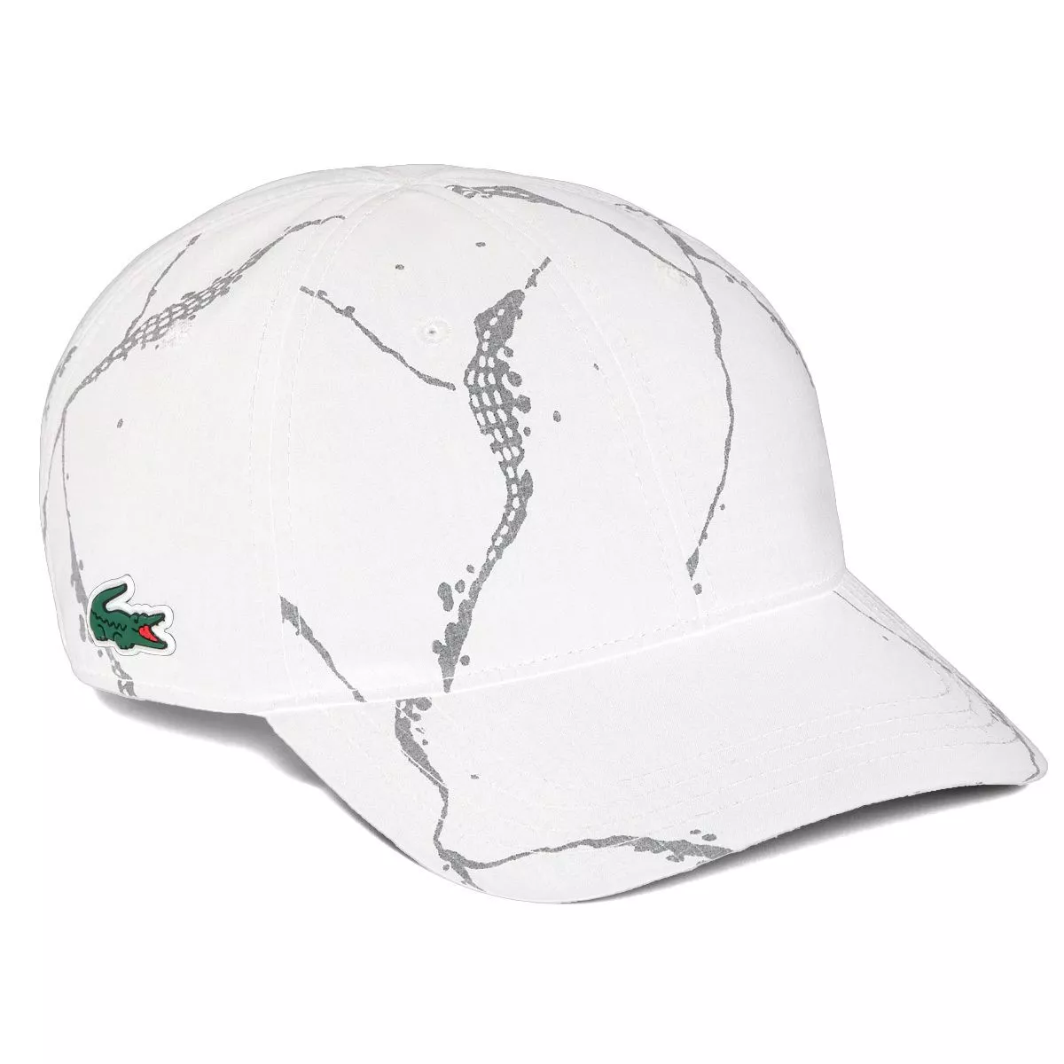 Lacoste Tennis Reflecterende Pet Wit