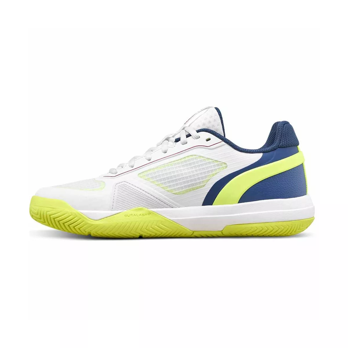 Wilson Rush Pro 5 Junior tennisschoenen wit / blauw / geel