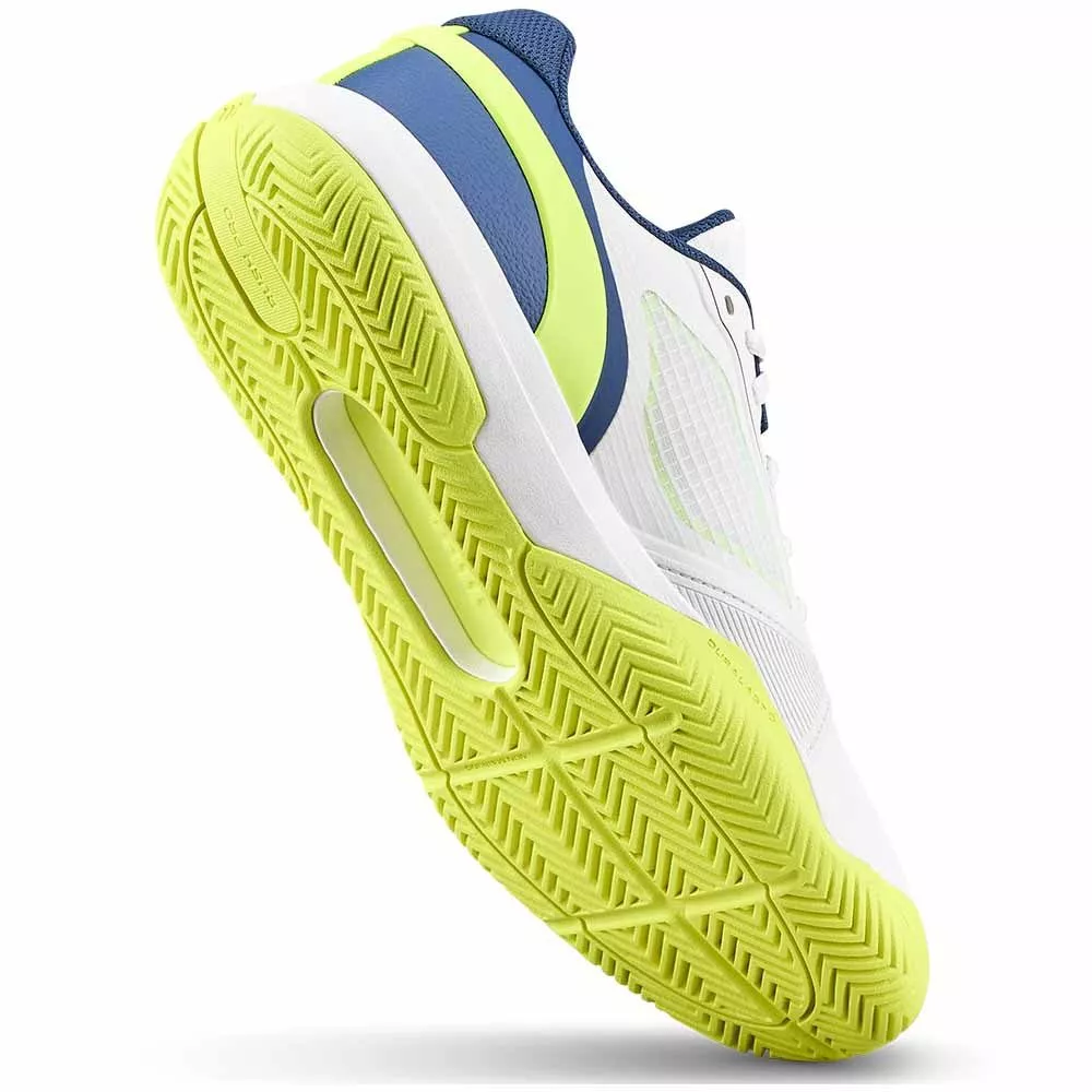 Wilson Rush Pro 5 Junior tennisschoenen wit / blauw / geel