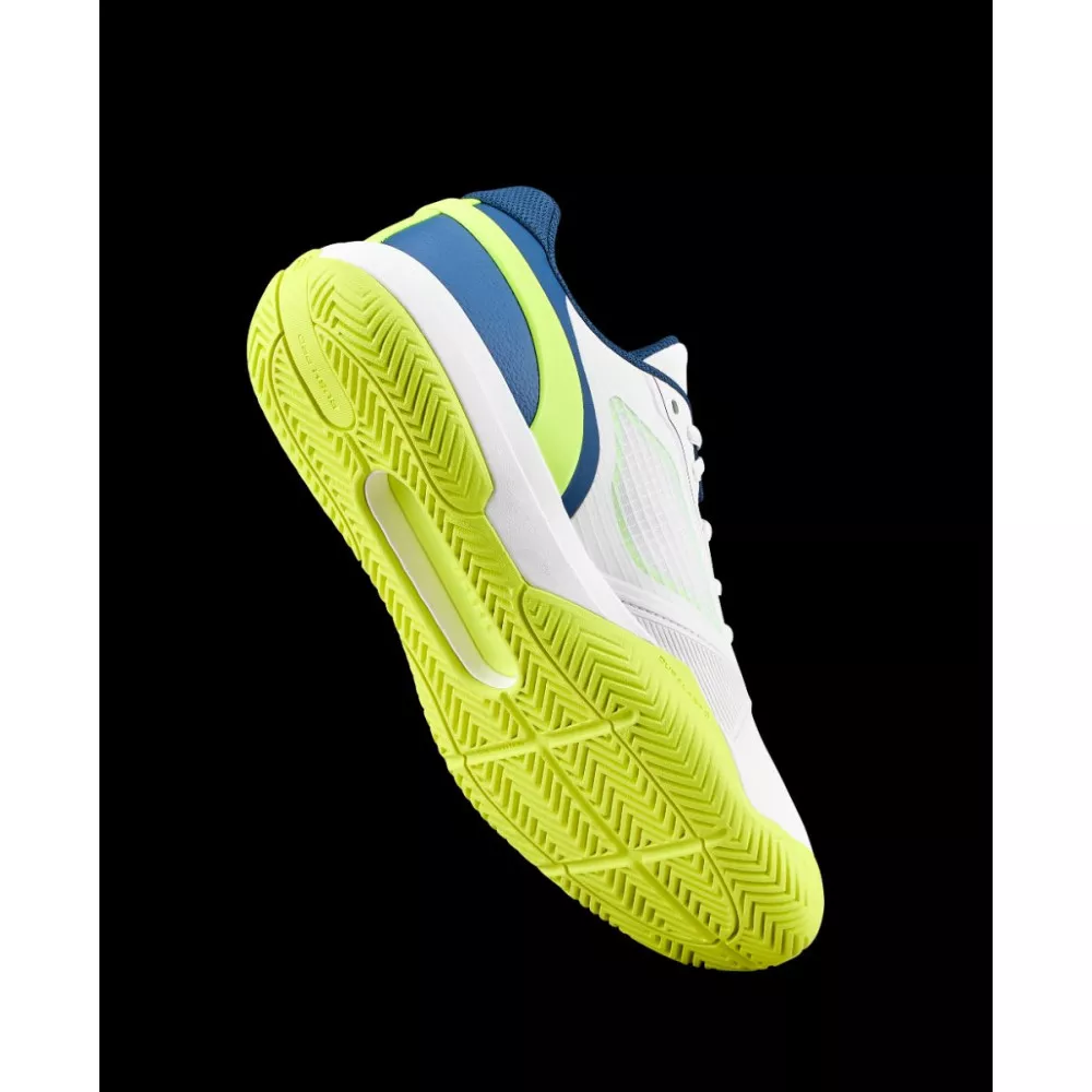 Wilson Rush Pro 5 Junior tennisschoenen wit / blauw / geel