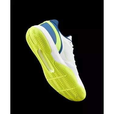 Wilson Rush Pro 5 Junior tennisschoenen wit / blauw / geel